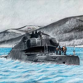 Подводная лодка проэкта 665 "лягушка"