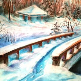 "В зимнем парке"