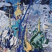 Картина Воспоминание о прошлом и будущем Живопись маслом Екатерина Лебедева художник (2), художник Екатерина Лебедева