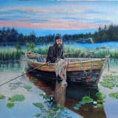 Копия картины художника Владимира Давыденко (2), художник MAN