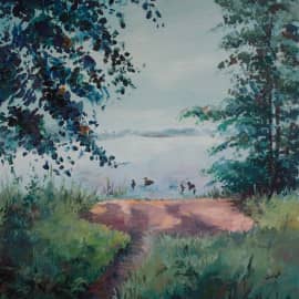 "Озеро. Этюд"