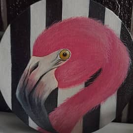 Ярко розовый