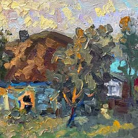 ЗАкАт горит