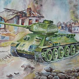 Весна. 1945 год.