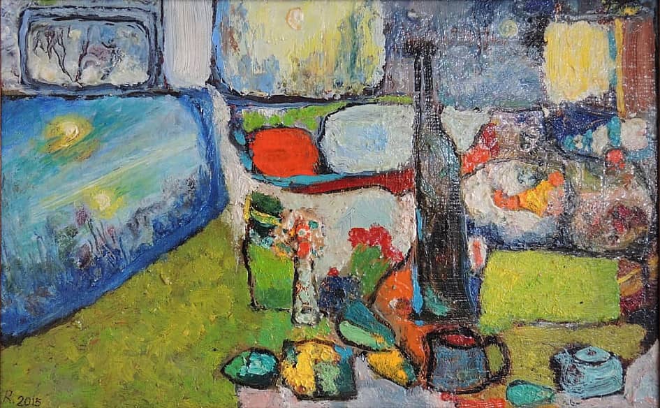 В комнате  моей тепло