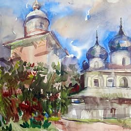 Картина «"Грация 3"» Бумага, Карандаш 1993 г.