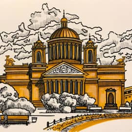 Собор. Скетч.