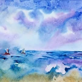 Море волнуется