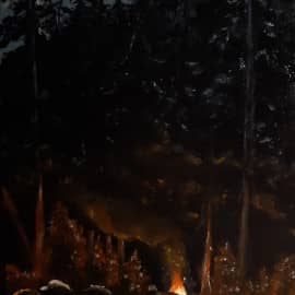 Сцена у костра