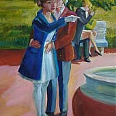 Les amoureaux. Дорогой, пойдём туда!