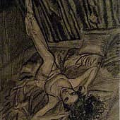"Она у нас из балетных..." (1), художник Елена А. Винокурова