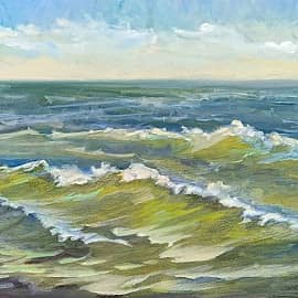 Волны. Живопись ZhNataly