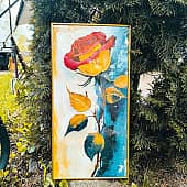 Фантазийная роза (1), художник Юлия Киселева