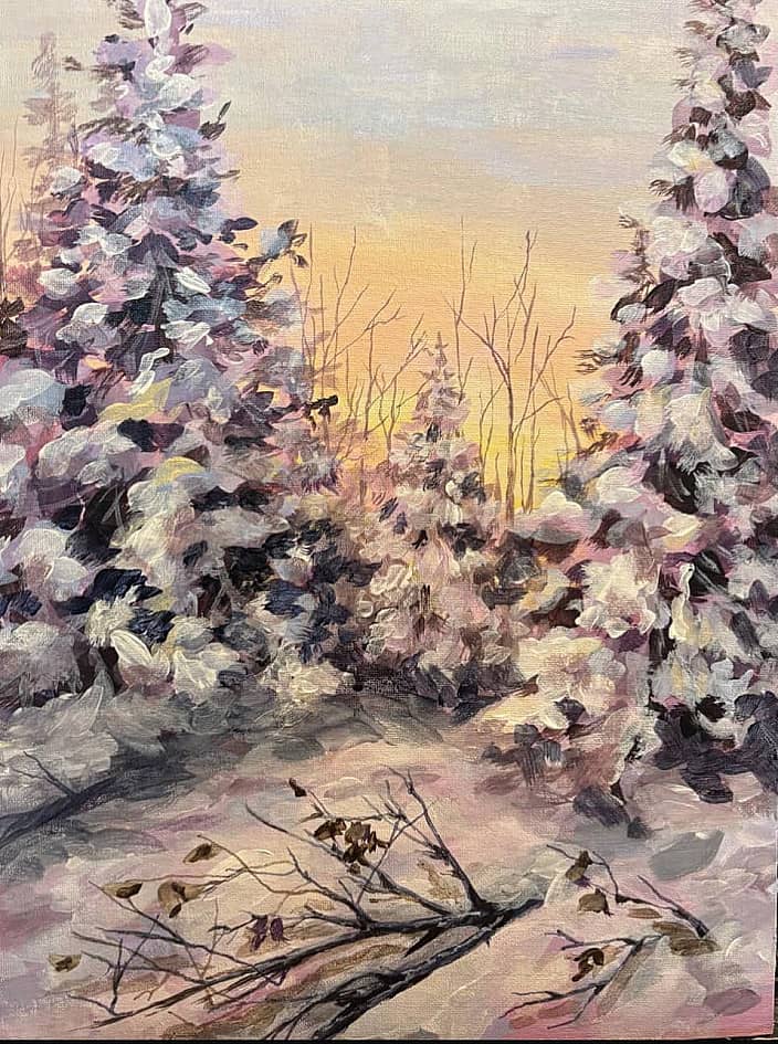 Зимний день