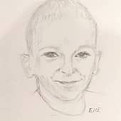 Серёжка. Набросок