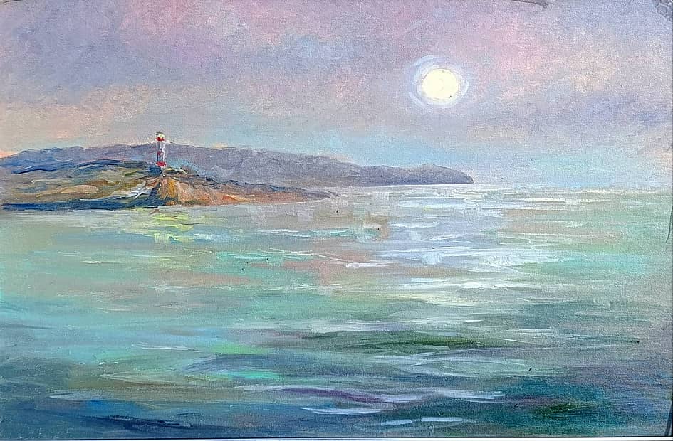 Лунная ночь. Пленэр ZhNataly