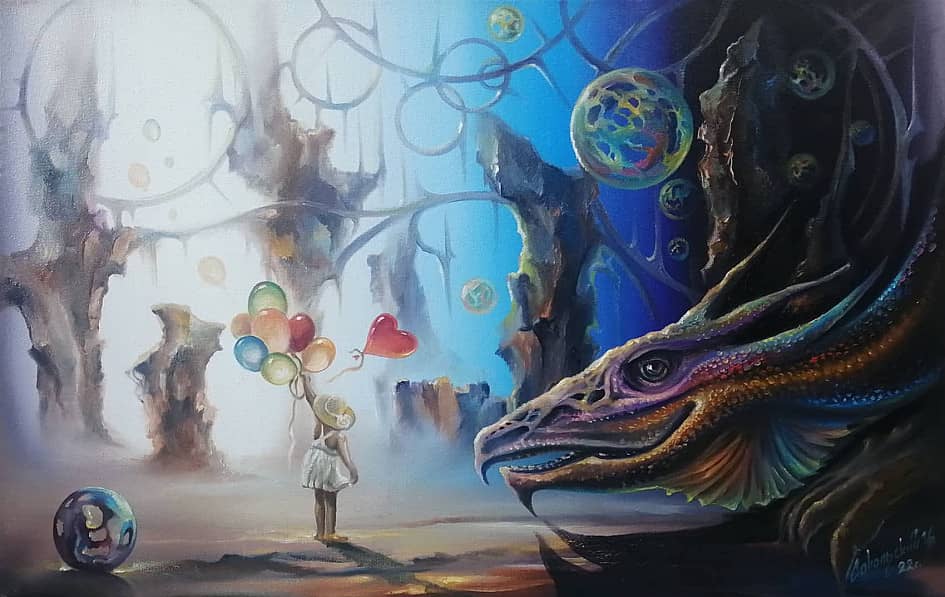 "Девочка и дракон"