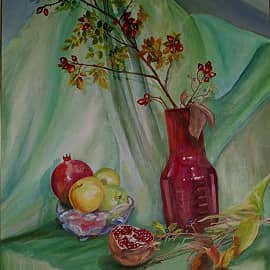 Гранат и шиповник