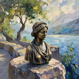 Она любила это место