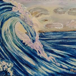 волна целует Солнце