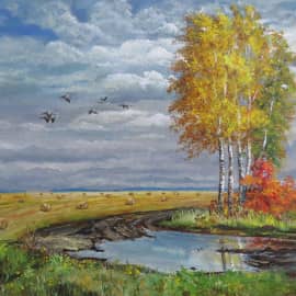 Уж небо осенью дышало..