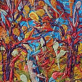 Картина Душа осени Живопись маслом Екатерина Лебедева художник (4), художник Екатерина Лебедева