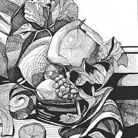 Моя фантазия натюрморта