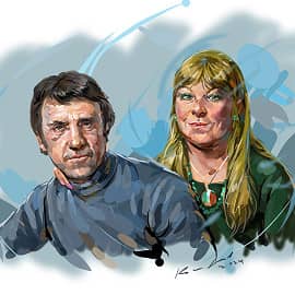 Семеныч с подругой